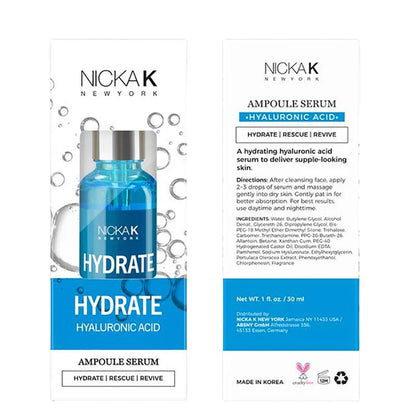 Nicka K Hydrate Hyaluronic Acid Ampoule Serum