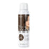 NICKA K NEWYORK Tyche Magic Color Hair Color Spray in dark brown, showing a woman applying vibrant hair color to her hair.