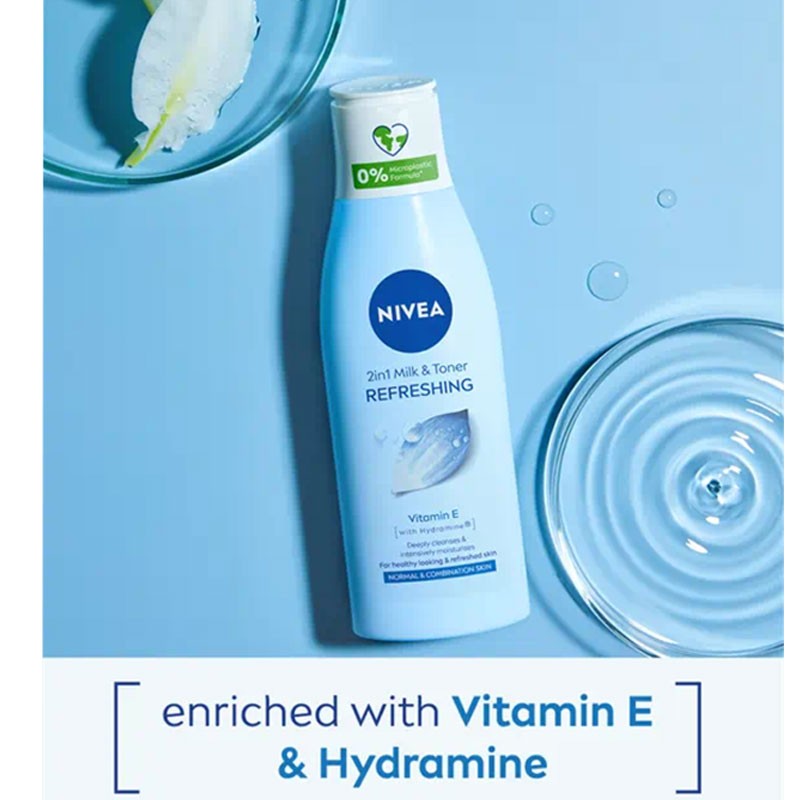 Nivea Refreshing 2 In 1 Milk And Toner