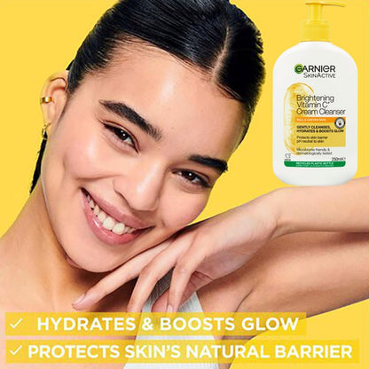 Garnier Skin Active Brightening Vitamin C Cream Cleanser