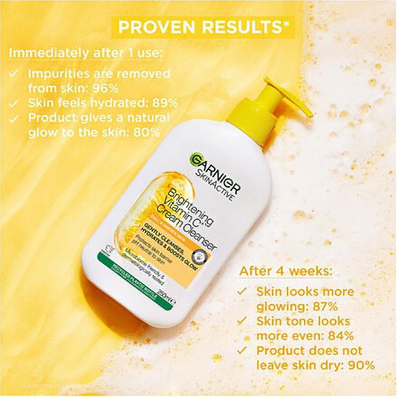 Garnier Skin Active Brightening Vitamin C Cream Cleanser