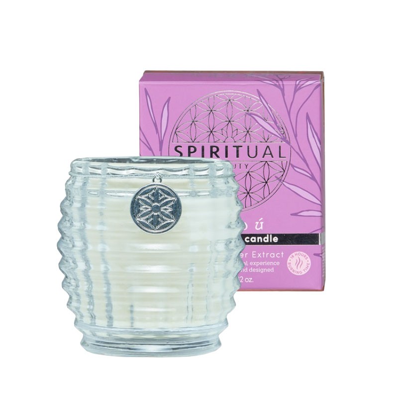 Spiritual Beauty Iris Flower Extract Scented Soy Candle
