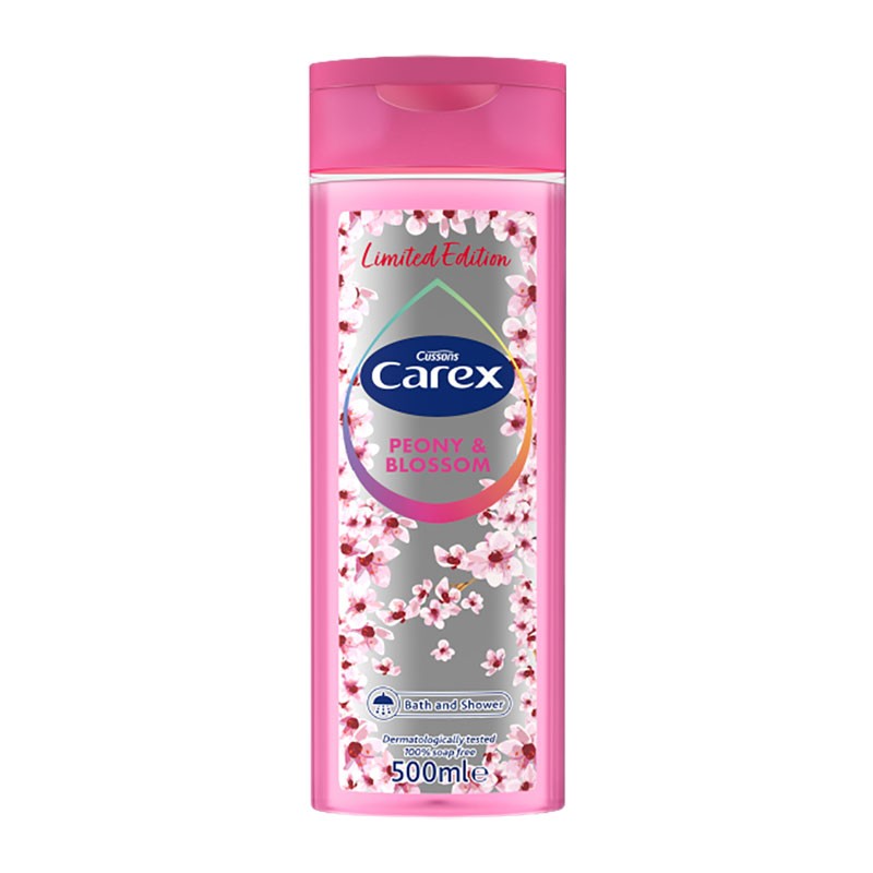 Cussons Carex Peony Blossom Bath And Shower Gel