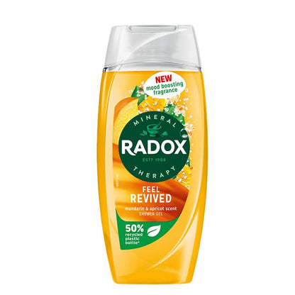 Radox Feel Revived Mandarin Apricot Scent Shower Gel