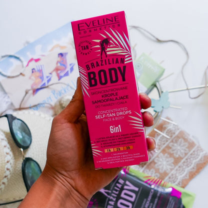 Eveline Brazilian Body 6 In 1 Self Tan Drops