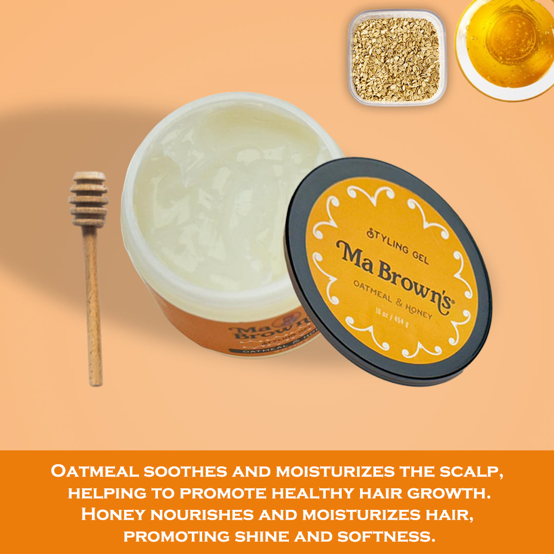 Styling Gel With Oatmeal And Honey