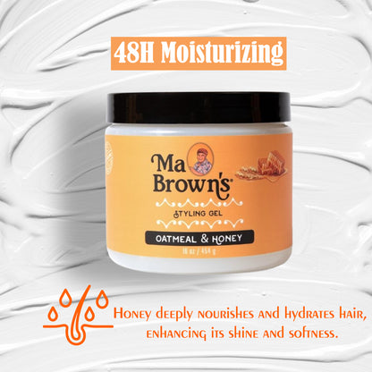 Styling Gel With Oatmeal And Honey