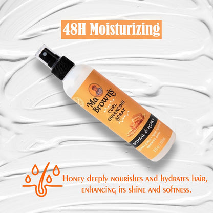 Curl Enhancing Spray With Oatmeal And Honey