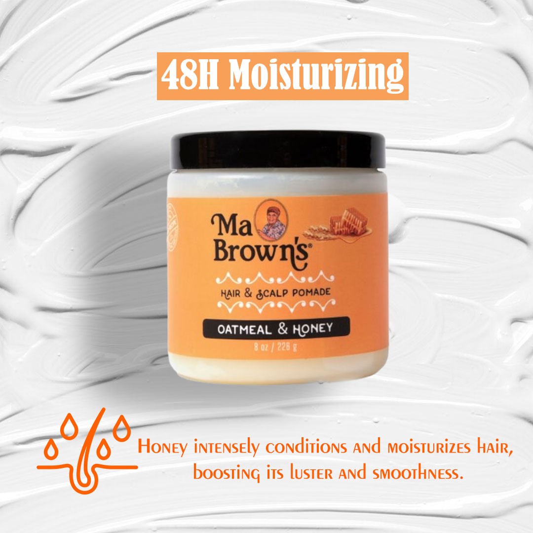 Hair And Scalp Pomade With Oatmeal And Honey