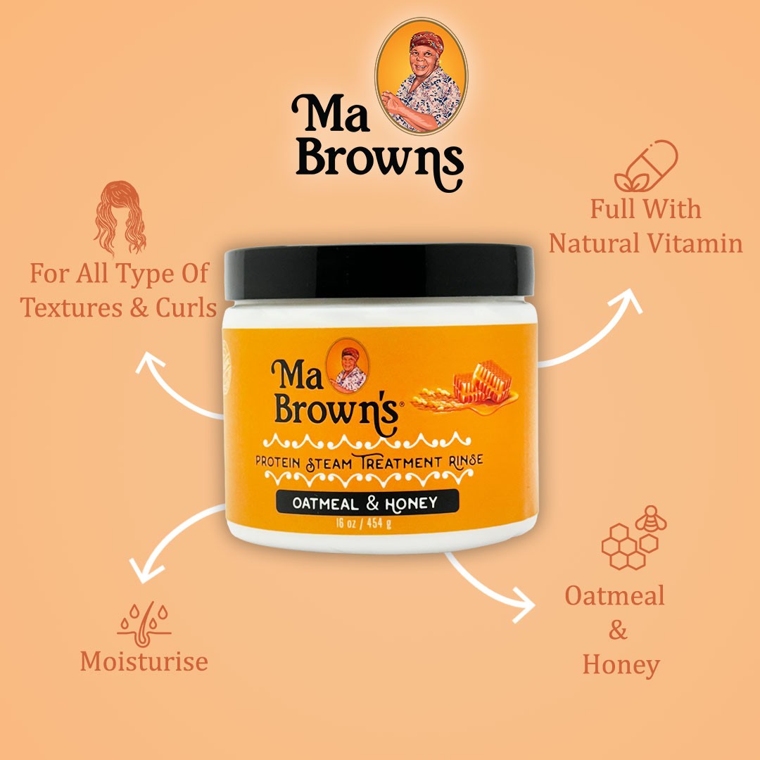 Protein Steam Treatment Rinse With Oatmeal And Honey