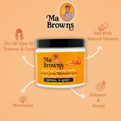 Protein Steam Treatment Rinse With Oatmeal And Honey