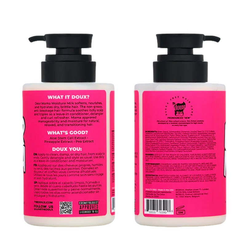 The Doux Dear Mama Moisture Milk Leave In Conditioner