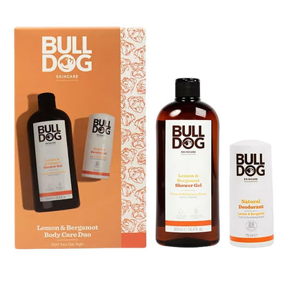 Bulldog Lemon &amp; Bergamot Start Your Day Bodycare Duo