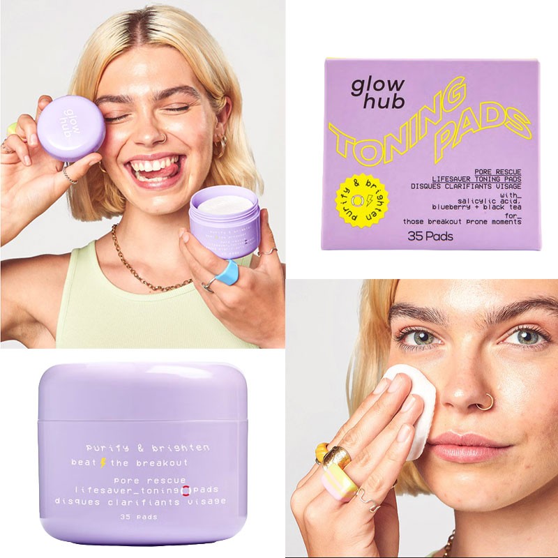 Glow Hub Toning Pads