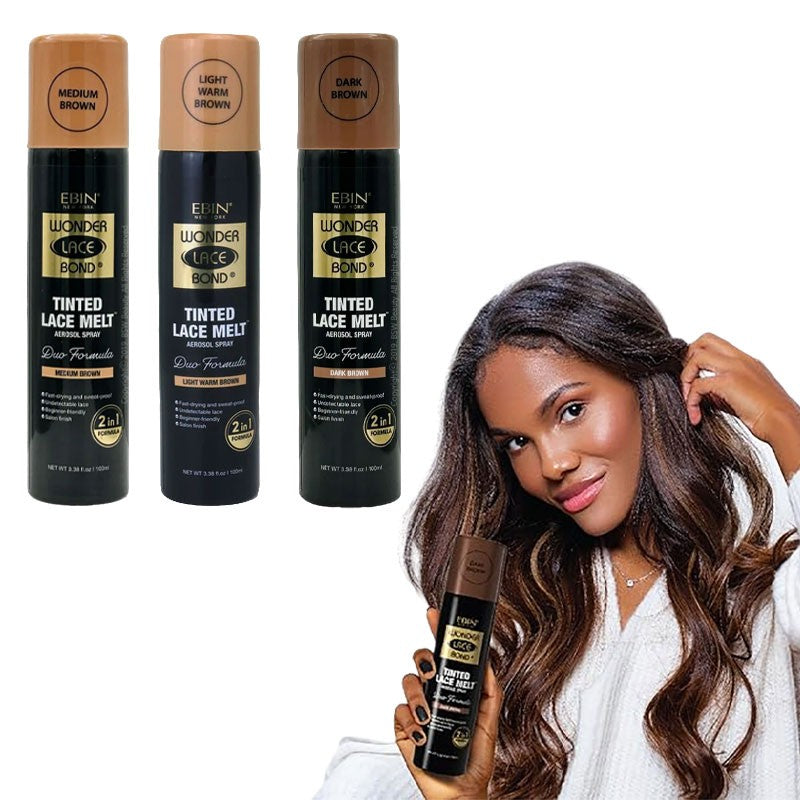 EBIN New York Wonder Lace Bond Tinted Lace Duo Formula Spray