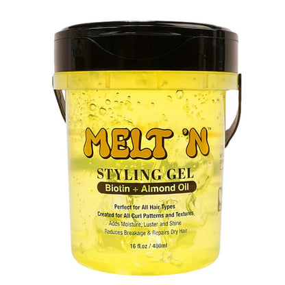 EBIN New York Melt N Biotin Almond Oil Styling Gel