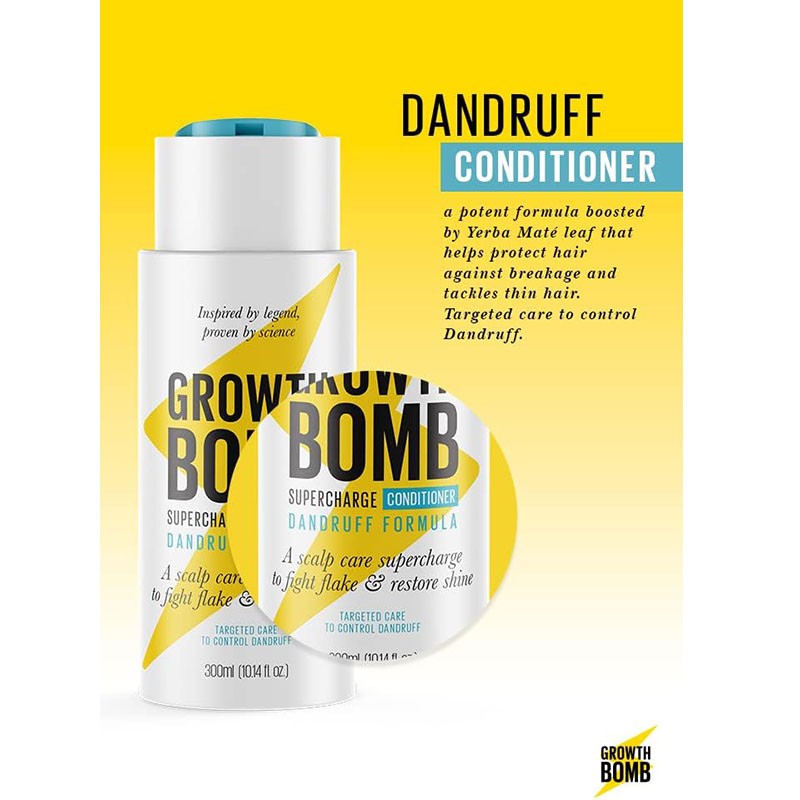 Growth Bomb Dandruff Formula Supercharge Conditioner