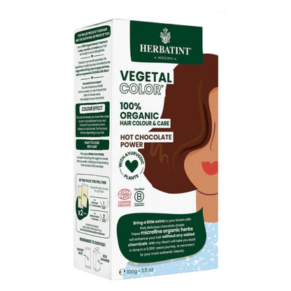 Herbatint Vegetal Organic Hair Color Hot Chocolate Power