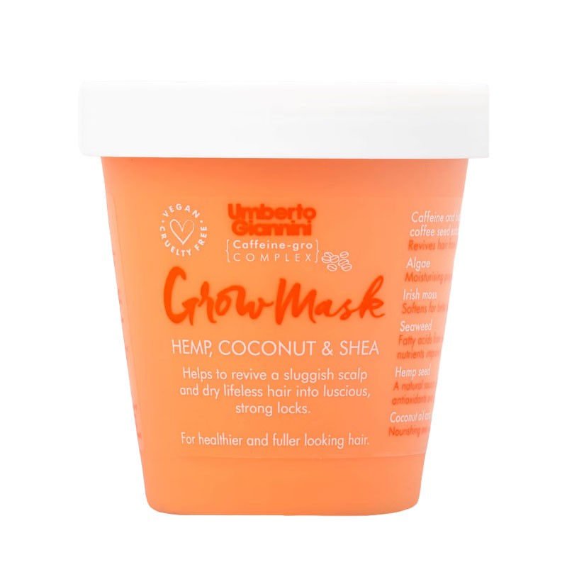 Umberto Giannini Grow Hair Mask With Hemp Coconut And Shea