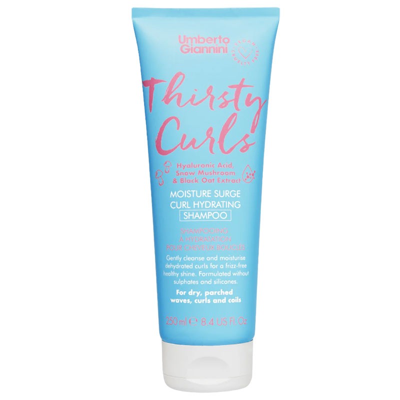 Umberto Giannini Thirsty Curls Moisture Surge Curl Hydrating Shampoo