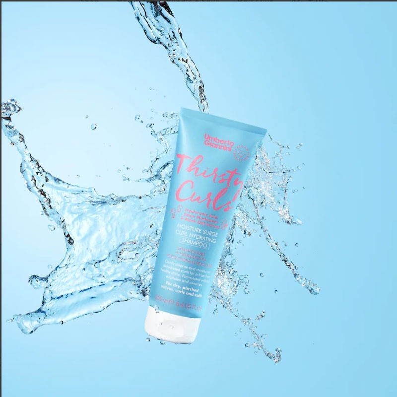 Umberto Giannini Thirsty Curls Moisture Surge Curl Hydrating Shampoo