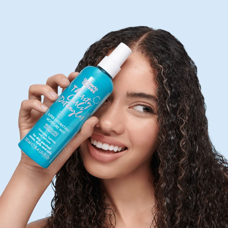 Umberto Giannini Thirsty Curls Detangler Super Hydrating Moisture Mist