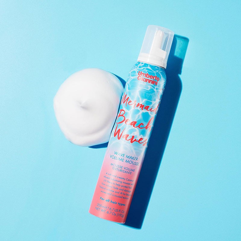 Umberto Giannini Mermaid Beach Waves Maker Volume Mousse