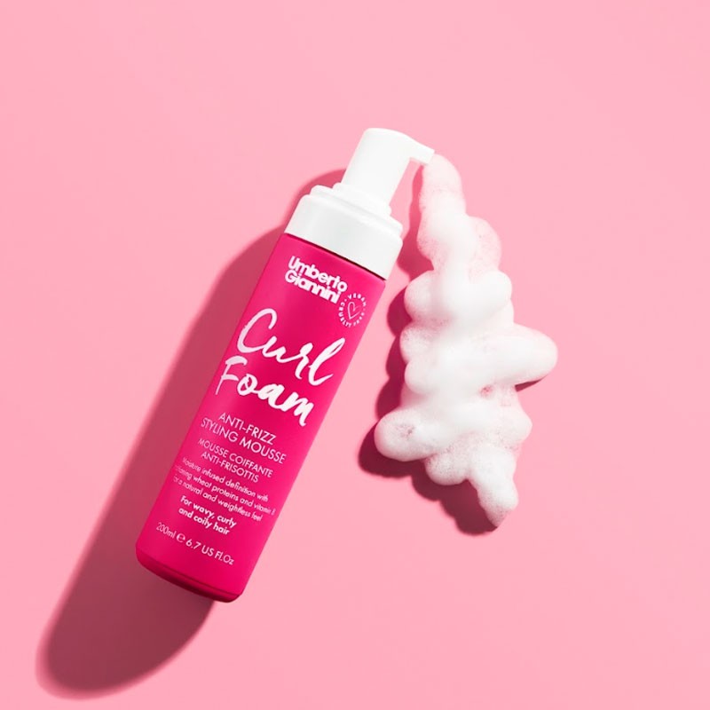 Umberto Giannini Curl Foam Anti Frizz Styling Mousse