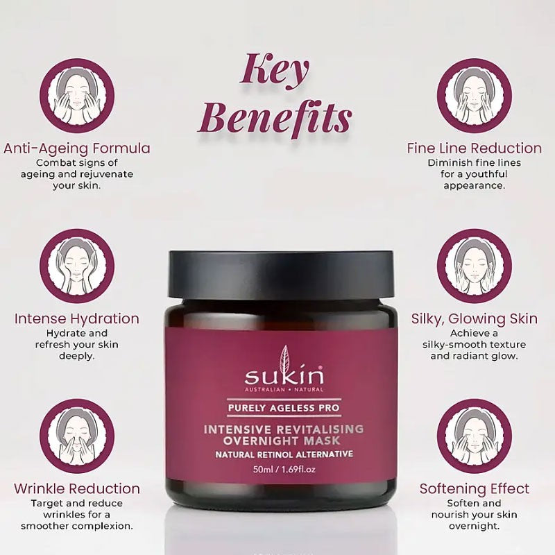 Sukin Purely Ageless Pro Intensive Revitalising Overnight Mask