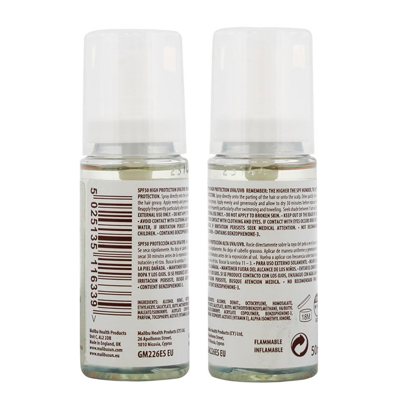 Malibu Clear Hair And Scalp Protector SPF30