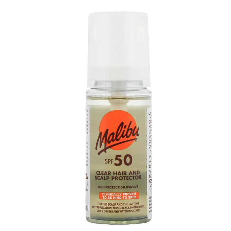 Malibu Clear Hair And Scalp Protector SPF50