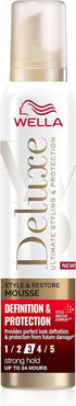 Wella Deluxe Style And Restore Strong Hold Mousse