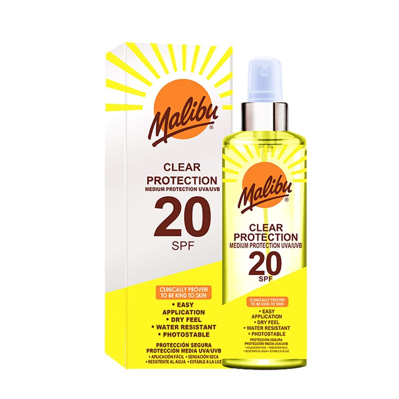 Malibu Clear Protection Spray SPF20