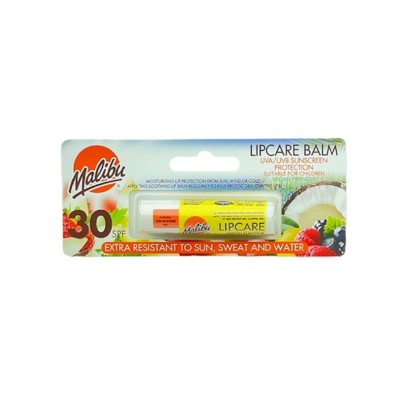Malibu Lemon Flavour Lipcare Balm SPF30