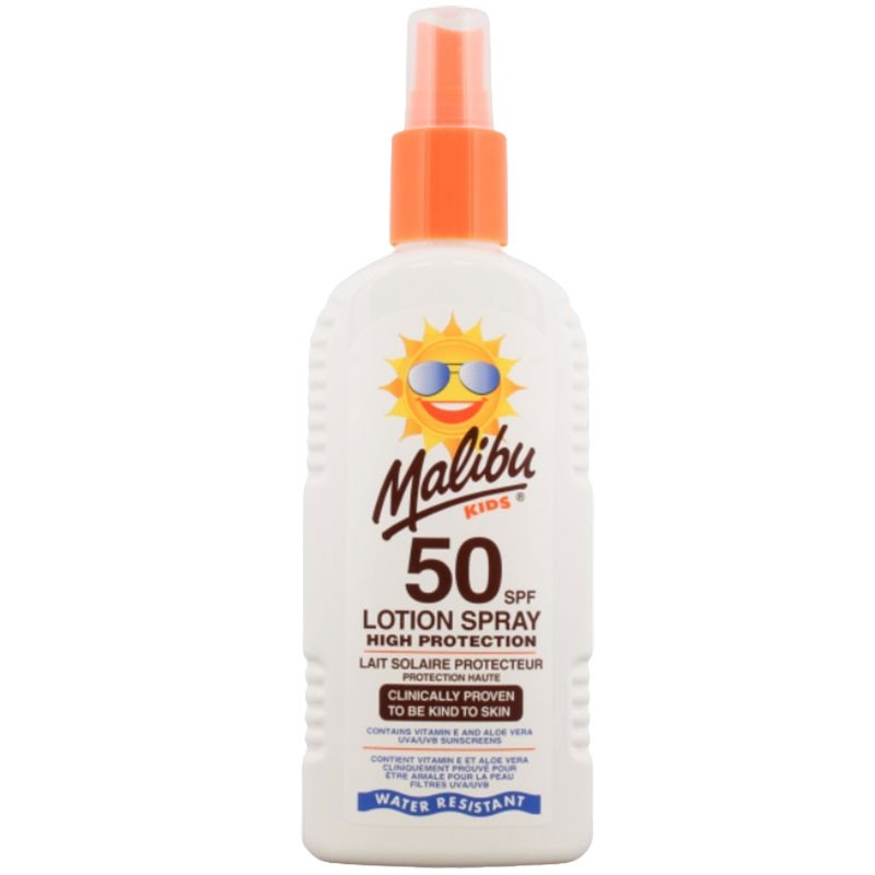 Malibu Kids High Protection Lotion Spray SPF50