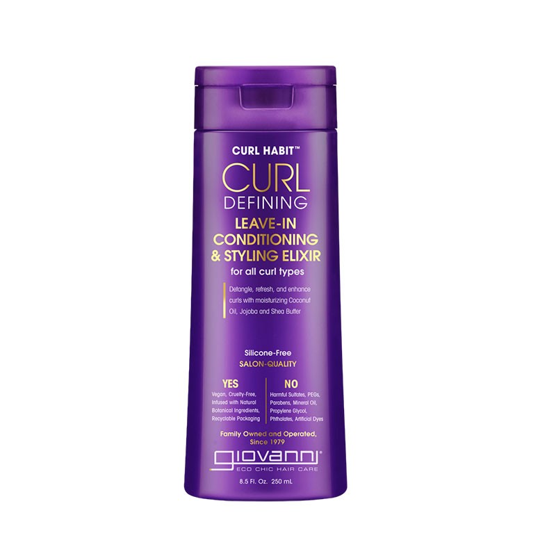 Giovanni Curl Habit Curl Defining Leave In Conditioning Styling Elixir