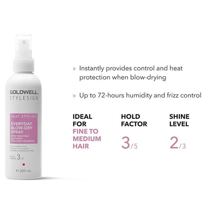 Goldwell Style Sign Heat Styling Everyday Blow Dry Spray