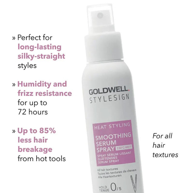 Goldwell Style Sign Heat Styling Smoothing Serum Spray