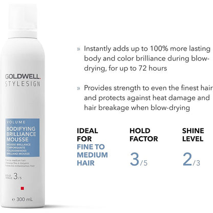 Goldwell Style Sign Volume Bodifying Brilliance Mousse