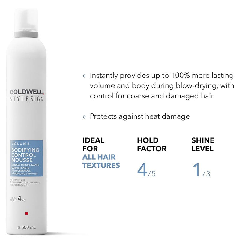 Goldwell Style Sign Volume Bodifying Control Mousse