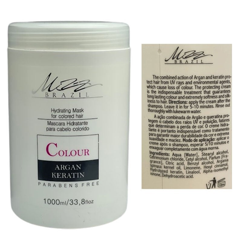 Mizz Brazil Hydrating Mask For Colored Hair