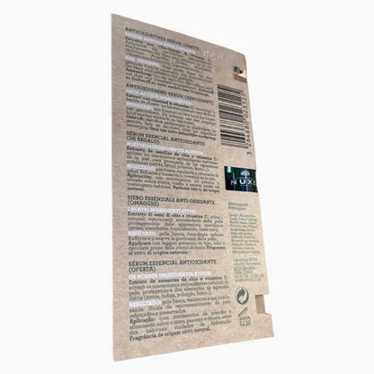 Nuxe Bio Organic Chia Seeds Essential Antioxidant Serum