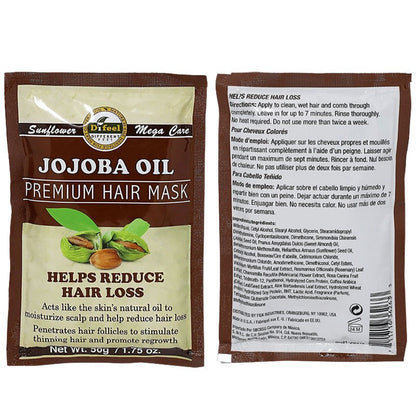Difeel Jojoba Oil Premium Hair Mask Sachet