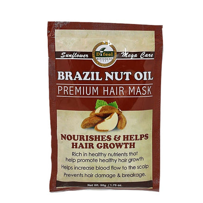 Difeel Brazil Nut Oil Premium Hair Mask Sachet