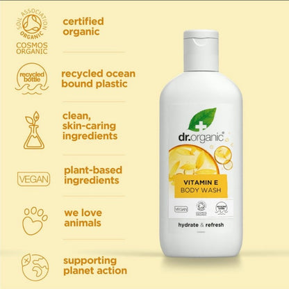Organic Hydrate And Restore Vitamin E Body Wash