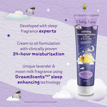 Calming Massage Lotion Lavender &amp; Moon Milk