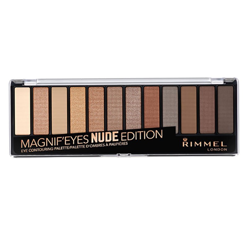 Rimmel 12 Pan Eyeshadow Palette 001 Nude Edition