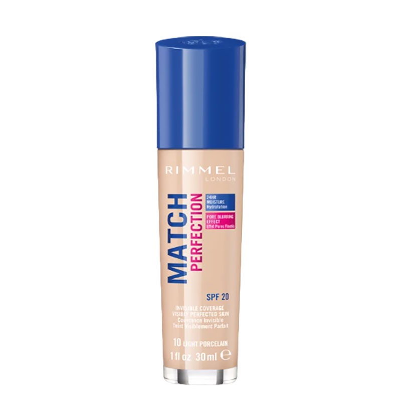 Rimmel Match Perfection SPF20 Foundation 200 Soft Beige