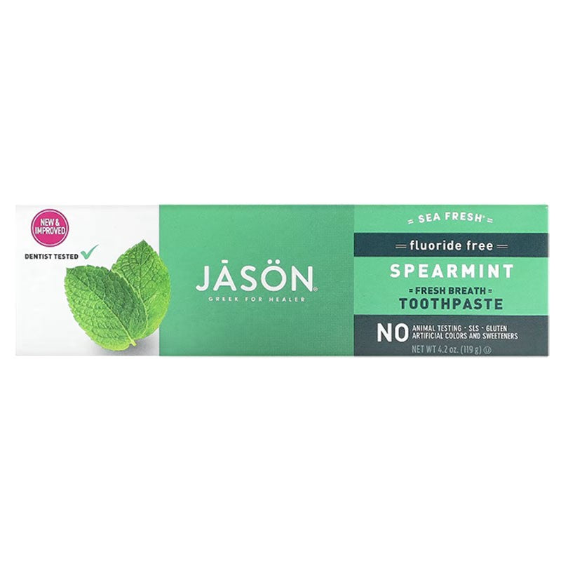 Jason Sea Fresh Fluoride Free Spearmint Toothpaste