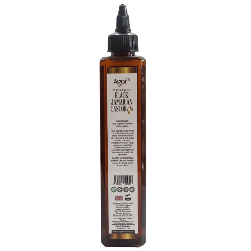 Agor Organic Black Jamaican Castor Oil
